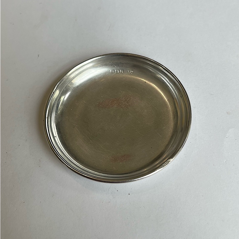 Vintage Sterling Silver Trinket Dish